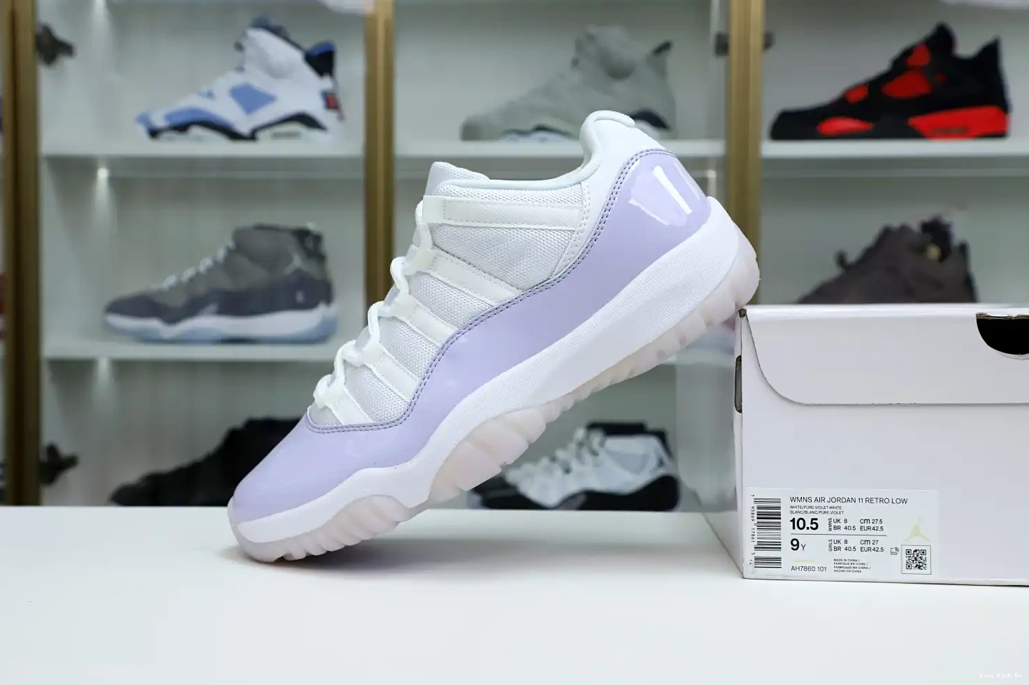 JORDAN AIR Kimikick PURE LOW 11 VIOLET 0711
